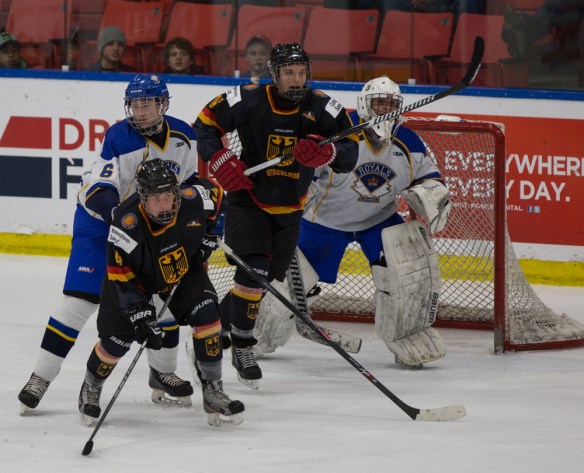 © J. Ashley Nixon German U17 National team   setting up a scoring chance versus Calgary Royals