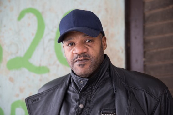 Jackson working on house renovation © J. Ashley Nixon