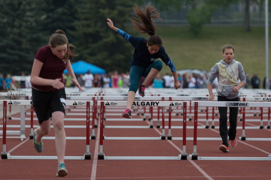 Hurdles (80 m) race © J. Ashley Nixon