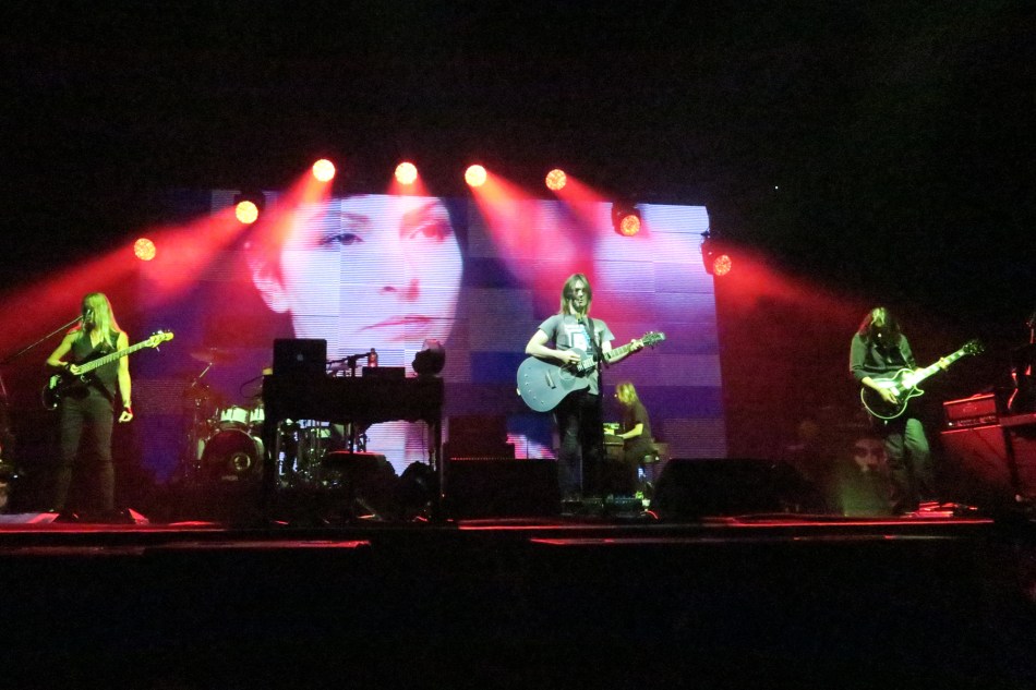 Multimedia show from Steven Wilson playing MacEwan Hall, Calgary © J. Ashley Nixon