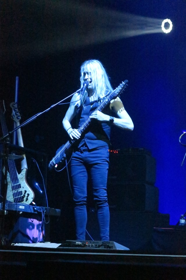 Nick Beggs playing the Chapman Stick © J. Ashley Nixon
