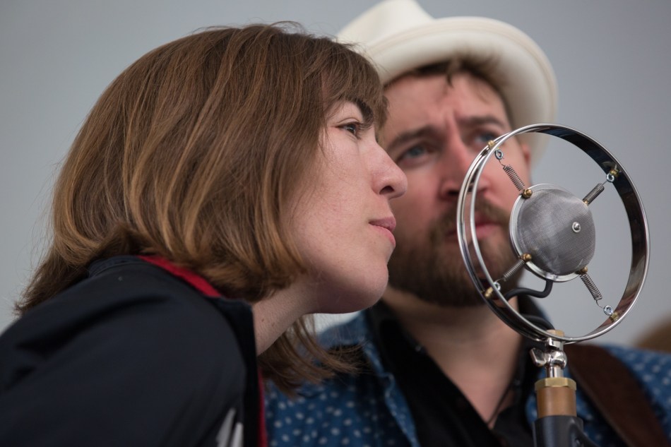 The Stray Birds playing at Calgary Folk Music Festival, July 26, 2015 © J. Ashley Nixon
