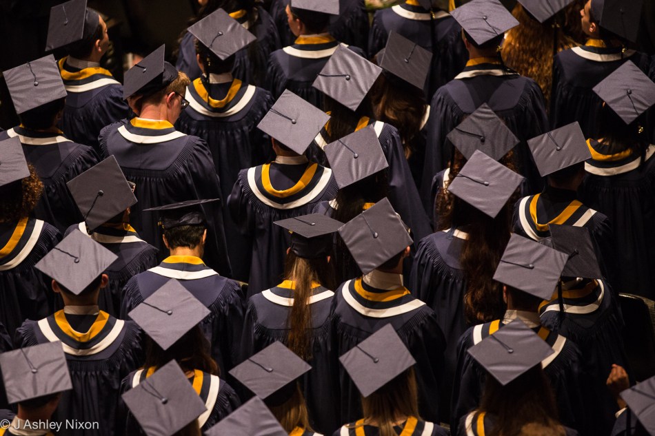 Class of '16: Ernest Manning High School students graduation ceremony at Southern Alberta Jubilee Auditorium, Calgary, Canada © J. Ashley Nixon