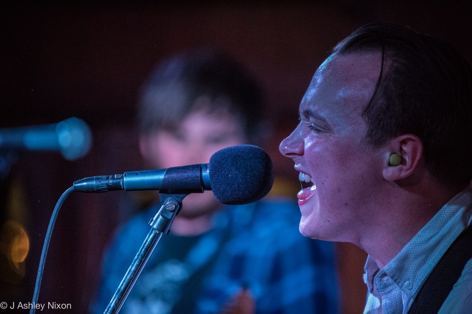 Chris Cresswell of The Flatliners at The Ship & Anchor during the 2016 Sled Island Music Festival, Calgary, Alberta, Canada © J. Ashley Nixon