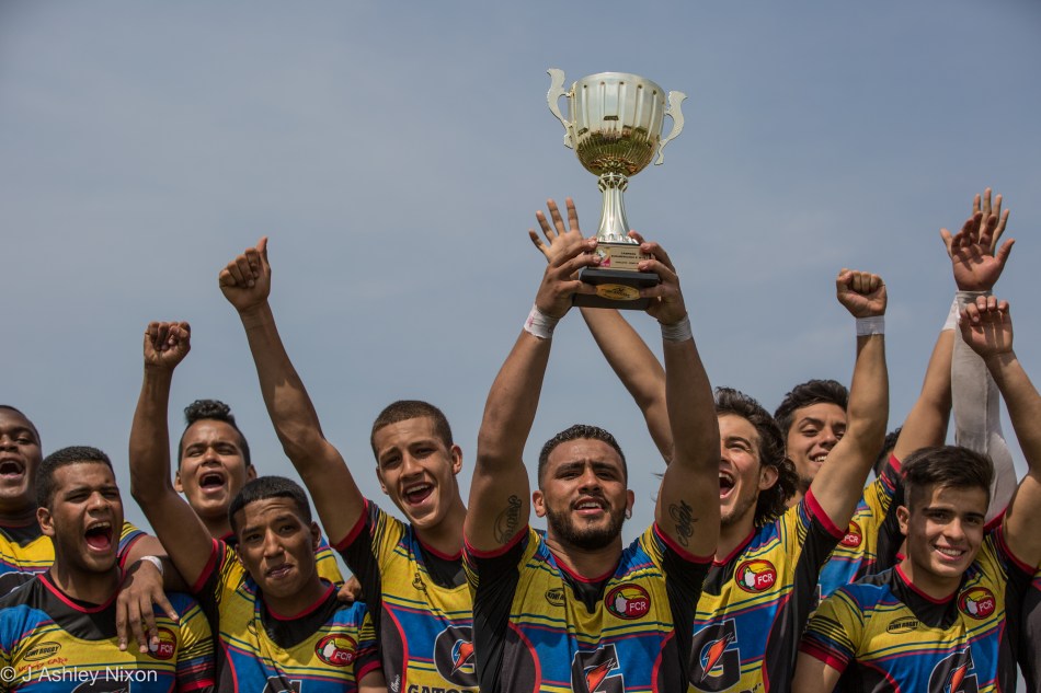 Colombia, champions of the South America U18 rugby tournament, 2016. Chiclayo, Peru. © J. Ashley Nixon